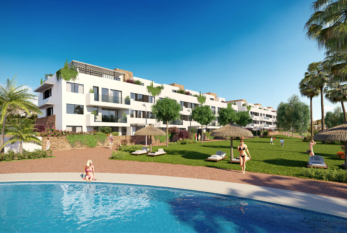 Cala de Mijas-Málaga,2 Dormitorios Dormitorios,1 BañoBaños,Apartamento,1064